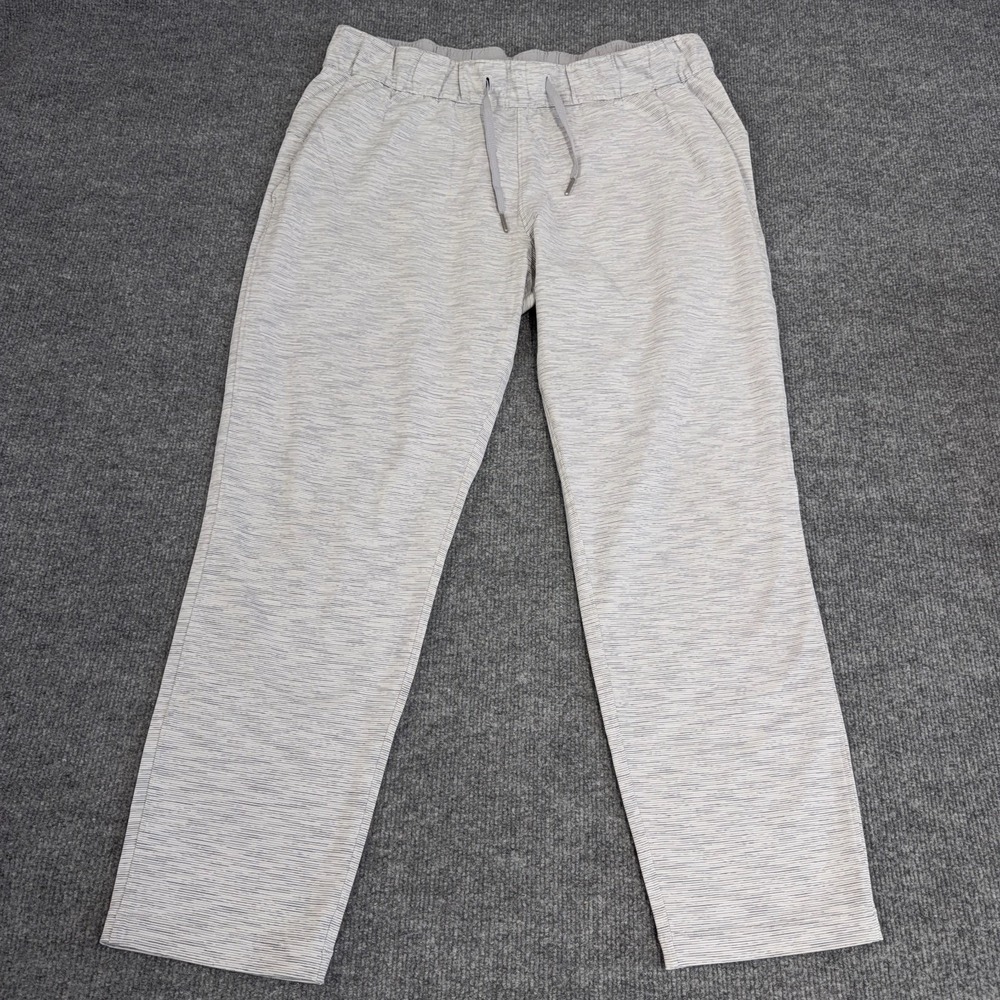 Lululemon Pants Womens 12 Gray On The Fly Relaxed Athleisure Travel Comfort